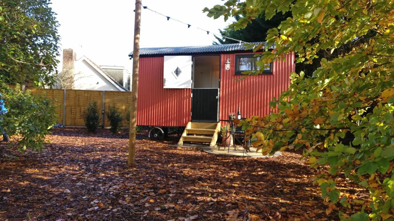 Forest Heath Shepherd'S Huts Ringwood Exterior foto